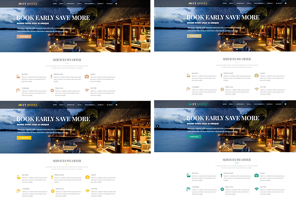 ET Hotel – WordPress Hotel Theme in WordPress Business Themes - product preview 1