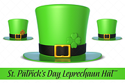 St. Patrick's Day Leprechaun Hat 3D