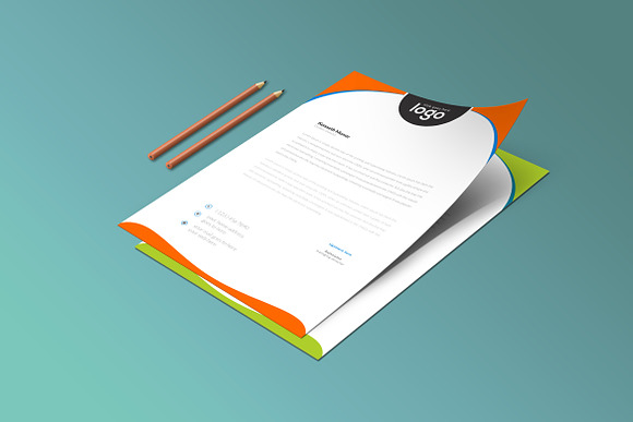 Letter Head in Stationery Templates - product preview 4