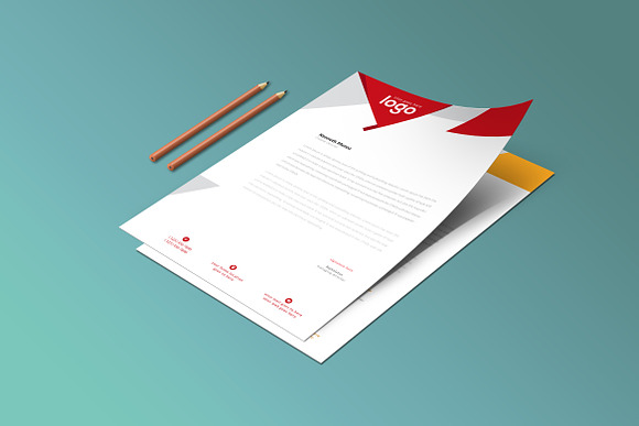 Letter Head in Stationery Templates - product preview 3