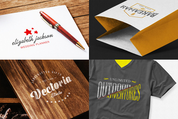 20 Logos Mockups in Product Mockups - product preview 1