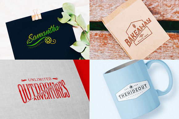 20 Logos Mockups in Product Mockups - product preview 2