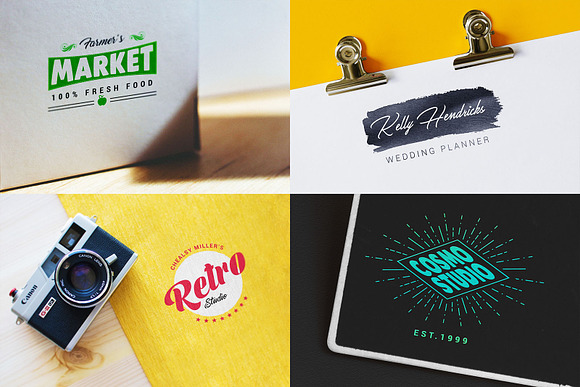 20 Logos Mockups in Product Mockups - product preview 3