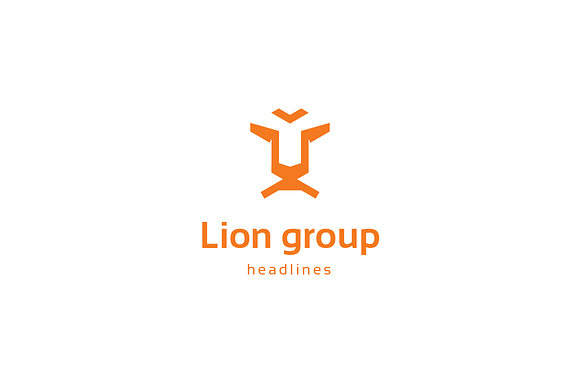 Lion group logo in Logo Templates - product preview 1