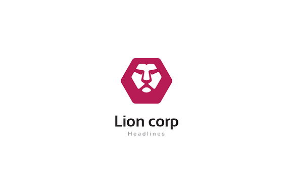 Lion corporation logo in Logo Templates - product preview 1