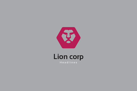 Lion corporation logo in Logo Templates - product preview 2