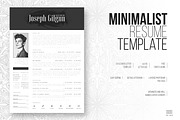 Minimalist Resume / CV Template