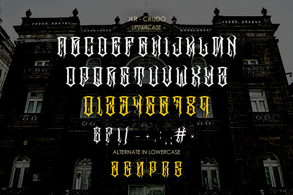 CRUDO in Blackletter Fonts - product preview 1