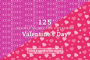 125 Valentine's Day Vector Patterns