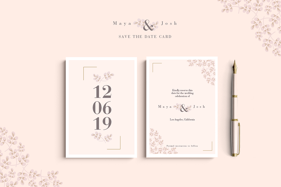 Selbach Wedding Set in Wedding Templates - product preview 8