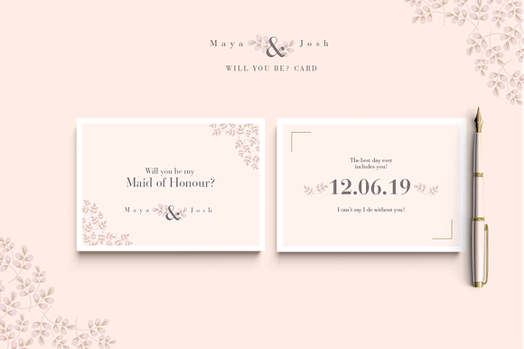 Selbach Wedding Set in Wedding Templates - product preview 1
