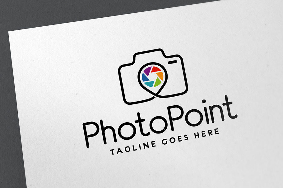 Photo Point Logo Template in Logo Templates - product preview 8
