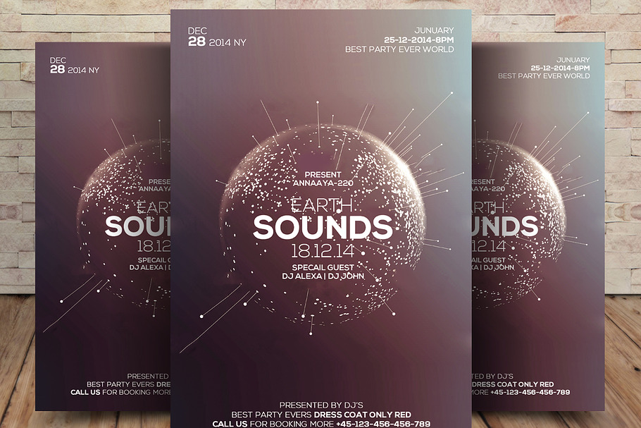 Heavens Declaration Flyer in Flyer Templates - product preview 8