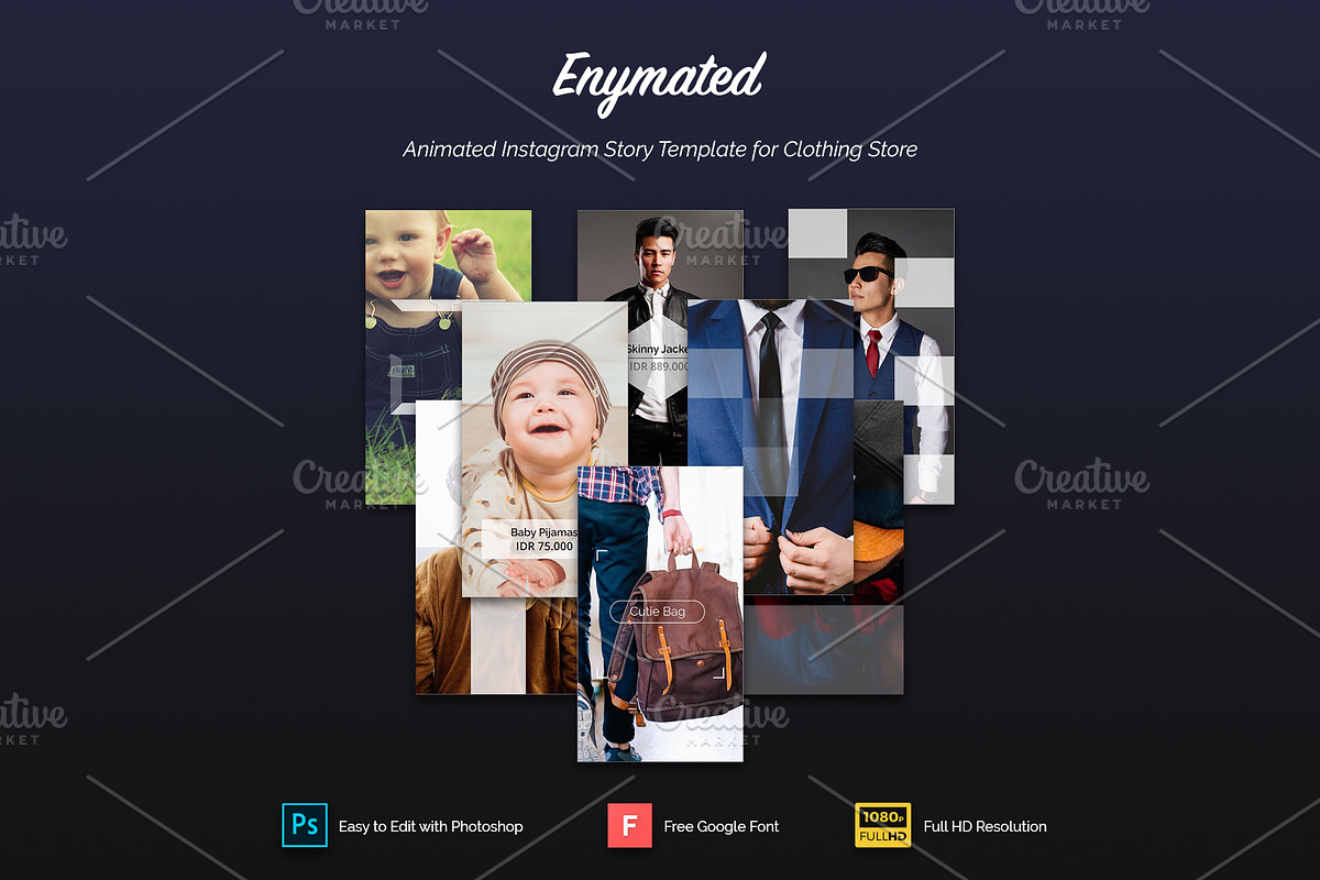 Enymated - Animated Instagram Story in Instagram Templates - product preview 8