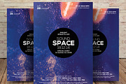 Sound Space Party Flyer Template