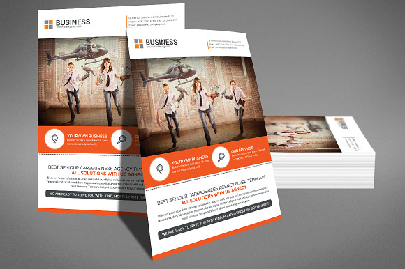 Insurance Business Flyer in Flyer Templates - product preview 1