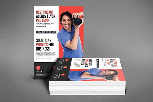 Photographer Flyer in Flyer Templates - product preview 3