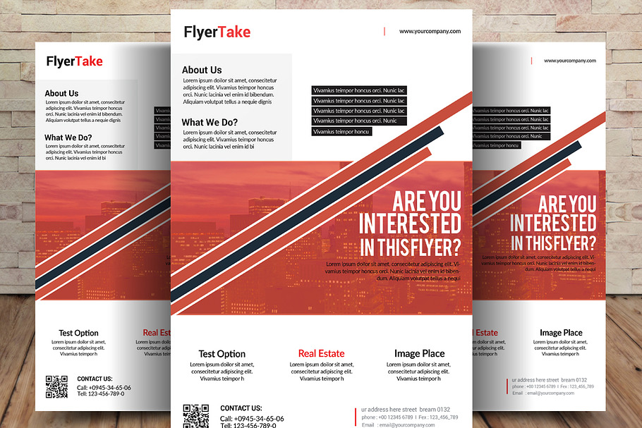 Smart Business Flyers Template in Flyer Templates - product preview 8
