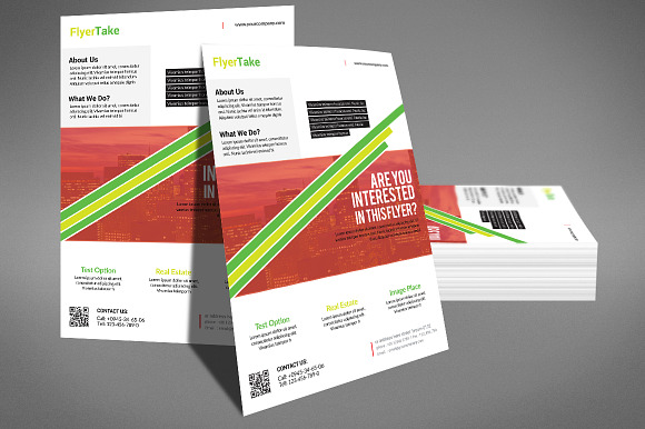 Smart Business Flyers Template in Flyer Templates - product preview 1