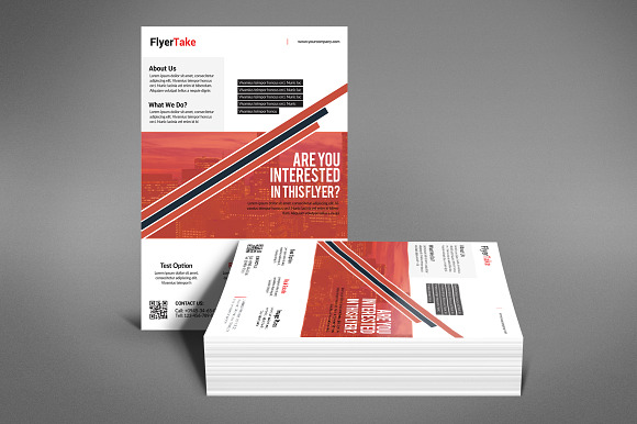 Smart Business Flyers Template in Flyer Templates - product preview 3