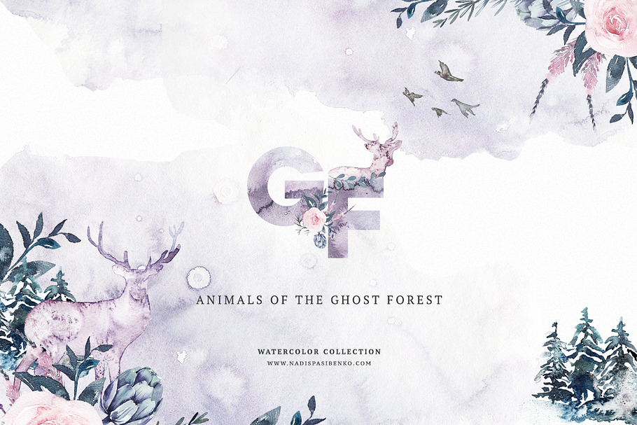 Animals of the Ghost Forest in Illustrations - product preview 8