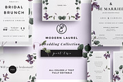Modern Laurel P.2 Wedding Collection