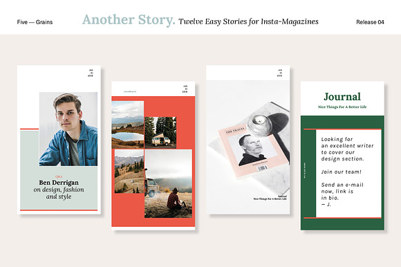 Another Story. Instamag Stories in Instagram Templates - product preview 1