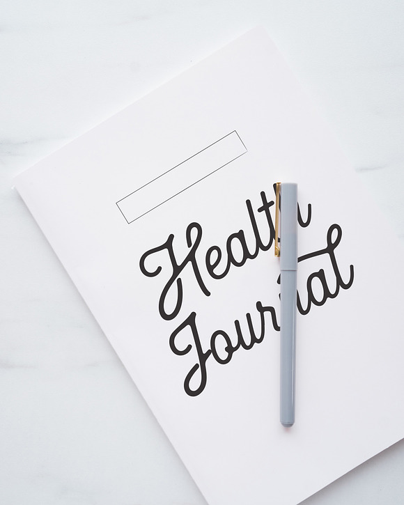Fully Editable Health Journal ✎ in Stationery Templates - product preview 6