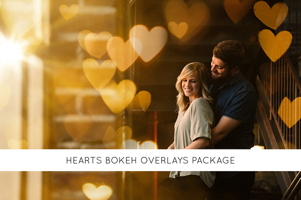 Hearts bokeh package