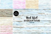 Watercolor Wood Effect Texture