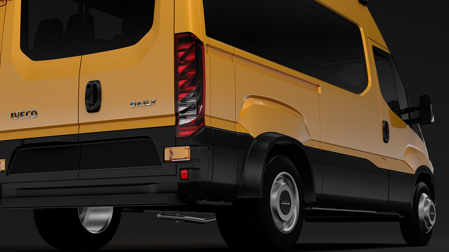 Iveco Daily Minibus L2H2 2014-2016 in Vehicles - product preview 5