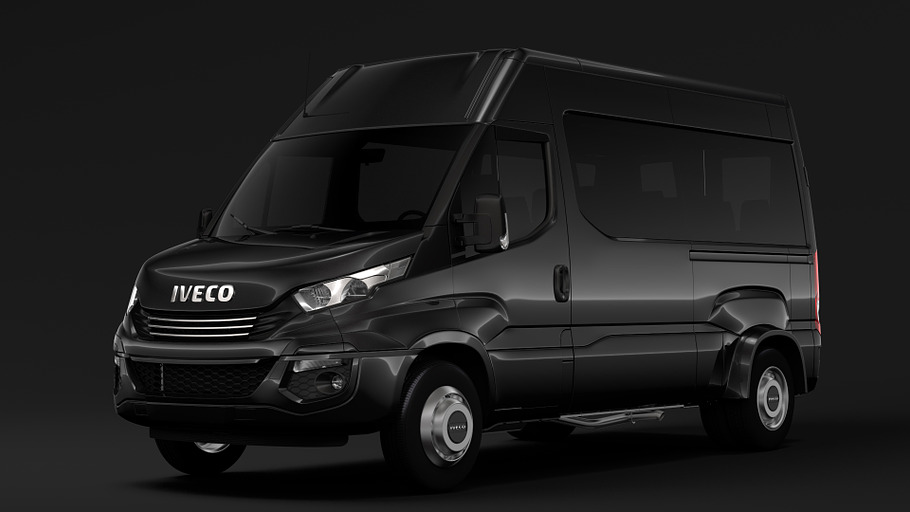 Iveco Daily Minibus L2H2 2017 in Vehicles - product preview 3