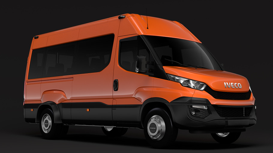 Iveco Daily Minibus L3H2 2014-2016 in Vehicles - product preview 3