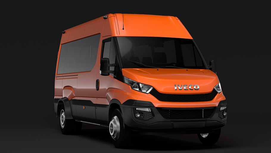 Iveco Daily Minibus L3H2 2014-2016 in Vehicles - product preview 4