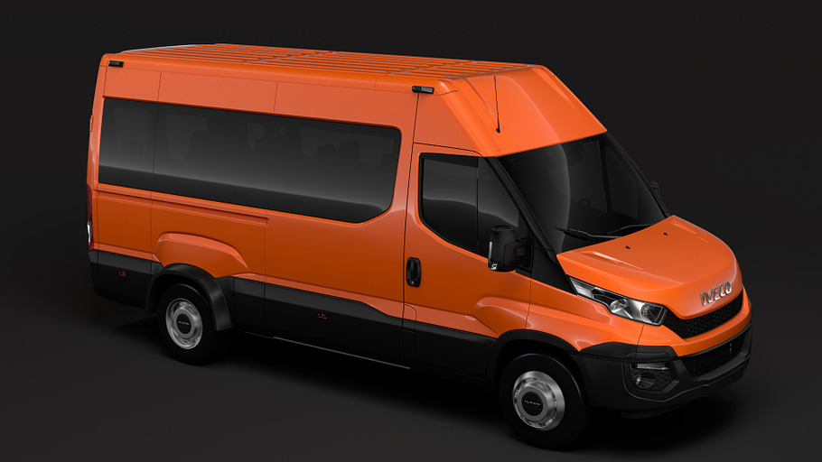 Iveco Daily Minibus L3H2 2014-2016 in Vehicles - product preview 10