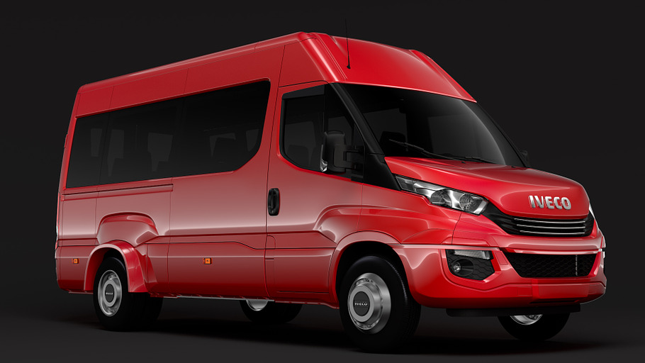 Iveco Daily Minibus L3H2 2017 in Vehicles - product preview 4