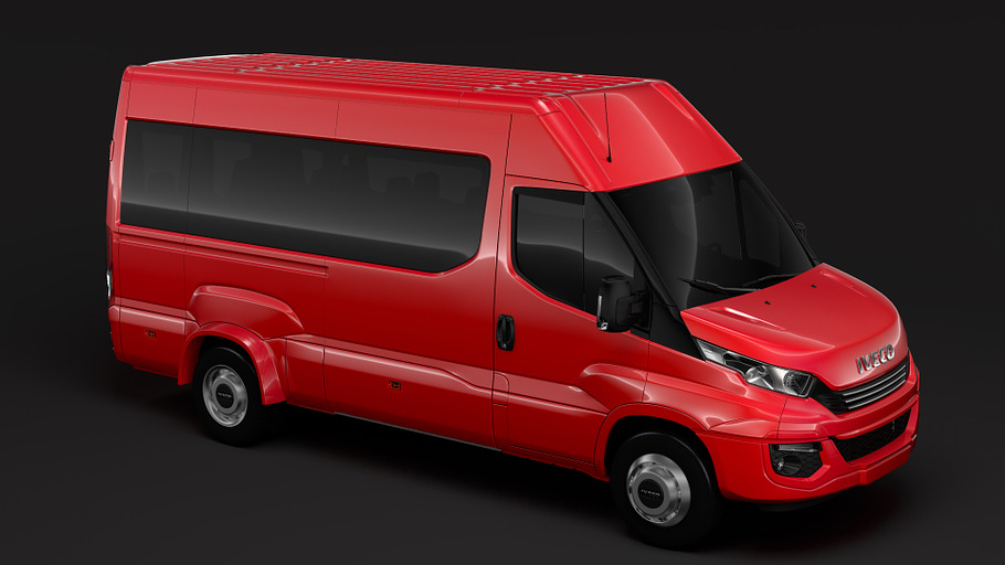 Iveco Daily Minibus L3H2 2017 in Vehicles - product preview 6