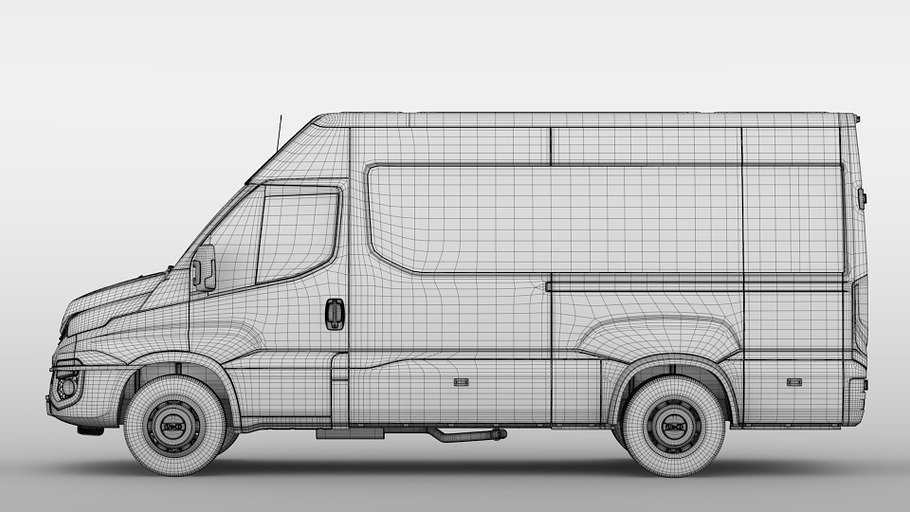 Iveco Daily Minibus L3H2 2017 in Vehicles - product preview 18