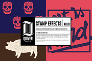 Distressed Stamp Effects