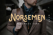 Norsemen - Handmade Font