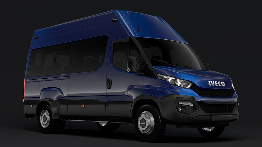Iveco Daily Minibus L3H3 2014 2016 in Vehicles - product preview 2