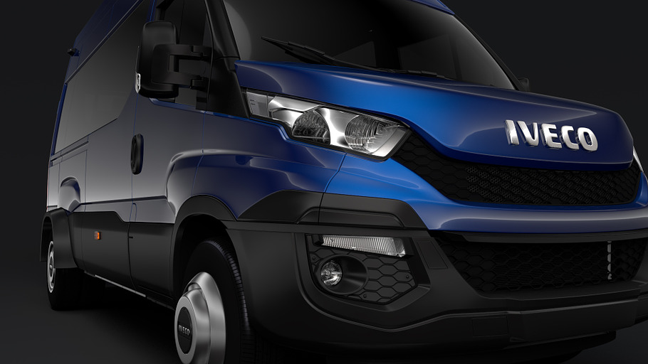 Iveco Daily Minibus L3H3 2014 2016 in Vehicles - product preview 5