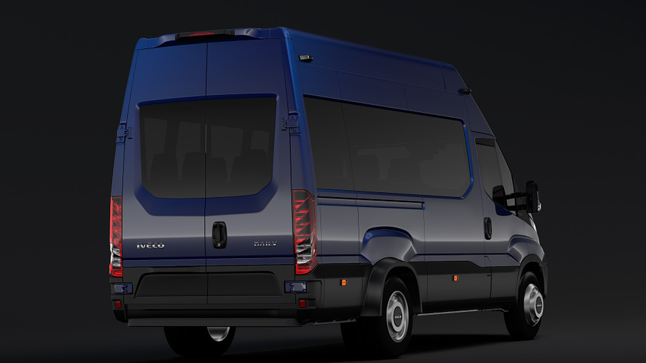 Iveco Daily Minibus L3H3 2014 2016 in Vehicles - product preview 6