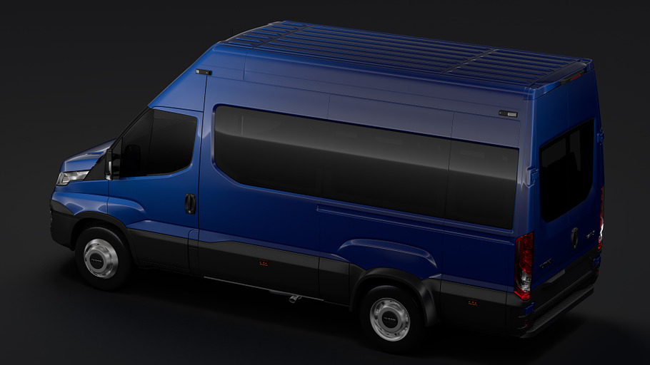 Iveco Daily Minibus L3H3 2014 2016 in Vehicles - product preview 7