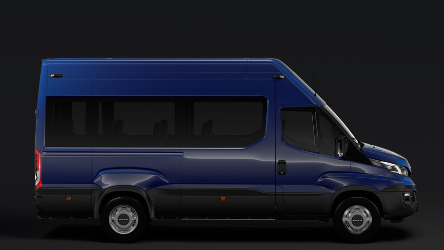 Iveco Daily Minibus L3H3 2014 2016 in Vehicles - product preview 9