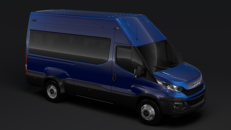 Iveco Daily Minibus L3H3 2014 2016 in Vehicles - product preview 10