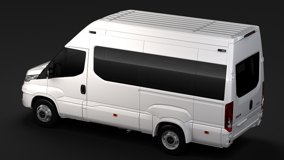 Iveco Daily Minibus L3H3 2017 in Vehicles - product preview 7