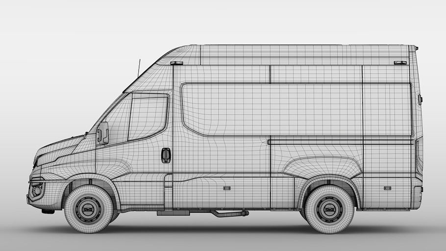 Iveco Daily Minibus L3H3 2017 in Vehicles - product preview 17