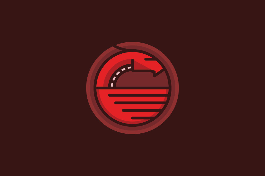 Circle Dragon Logo