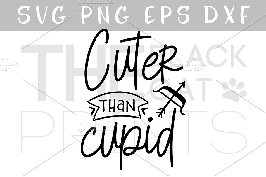 Cuter Than Cupid 2 SVG DXF PNG EPS